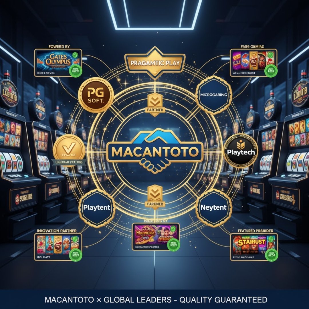 Game & Provider Unggulan Kolaborasi Macantoto dengan Brand Terkemuka